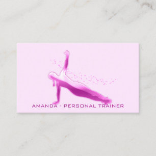 Carte De Visite Bien-être des formateurs personnels Fitness Médi