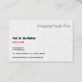 Carte De Visite Bien peint (Devant)