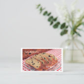 Carte De Visite Biens de boulangerie (Debout devant)