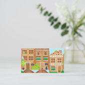 Carte De Visite Biens de pâtisserie à la maison (Debout devant)