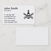 Carte De Visite Bière de métier (Devant / Derrière)