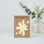 Carte De Visite Big Blot - Carton (Debout devant)