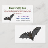 Carte De Visite Big Vampire a demandé de la cartographie (Devant / Derrière)