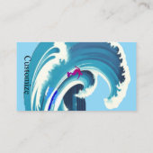Carte De Visite Big Wave Surfer Thunder_Cove (Dos)
