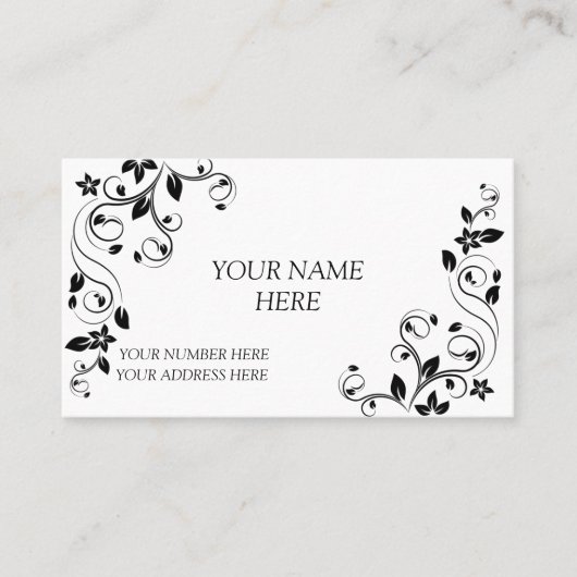 Carte De Visite biglietto da visita (Devant)