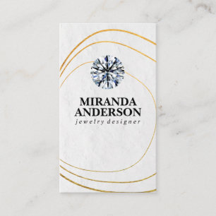 Carte De Visite Bijou diamant   Art Gold Line