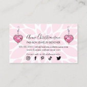 Carte De Visite Bijouterie artisanale et concepteur de perles (Dos)