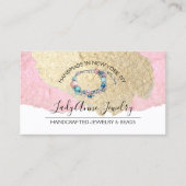 Carte De Visite Bijouterie artisanale et concepteur de perles (Devant)