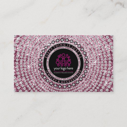 Carte De Visite Bijouterie Diamant (Devant)