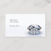 Carte De Visite Bijoutier Luxe Diamants (Devant)