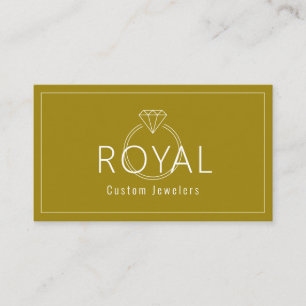Carte De Visite Bijoutiers sur mesure, Réparation de bijoux, Magas