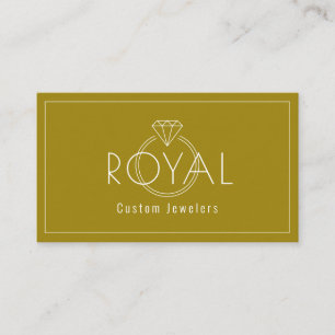 Carte De Visite Bijoutiers sur mesure, Réparation de bijoux, Magas