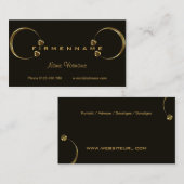 Carte De Visite Bijoux (Devant / Derrière)