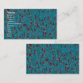 Carte De Visite Bijoux Abstraits (Devant / Derrière)