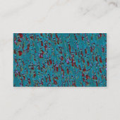 Carte De Visite Bijoux Abstraits (Dos)