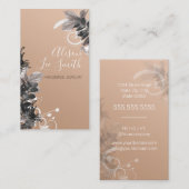 Carte De Visite Bijoux artisanaux (Devant / Derrière)