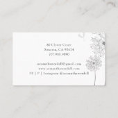 Carte De Visite Bijoux artisanaux (Dos)