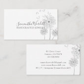 Carte De Visite Bijoux artisanaux (Devant / Derrière)