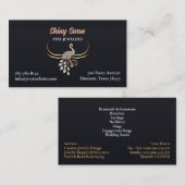 Carte de visite bijoux de mode (Devant / Derrière)