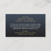 Carte de visite bijoux de mode (Dos)