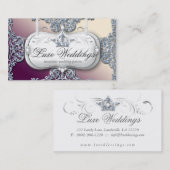 Carte De Visite Bijoux de mode épousant les parties scintillantes (Devant / Derrière)