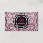 Carte De Visite Bijoux Diamant Merci (Dos)
