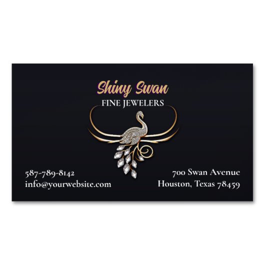Carte de visite bijoux fins (devant)
