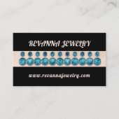 Carte De Visite Bijoux Gemologiste Vente de bijoux (Devant)