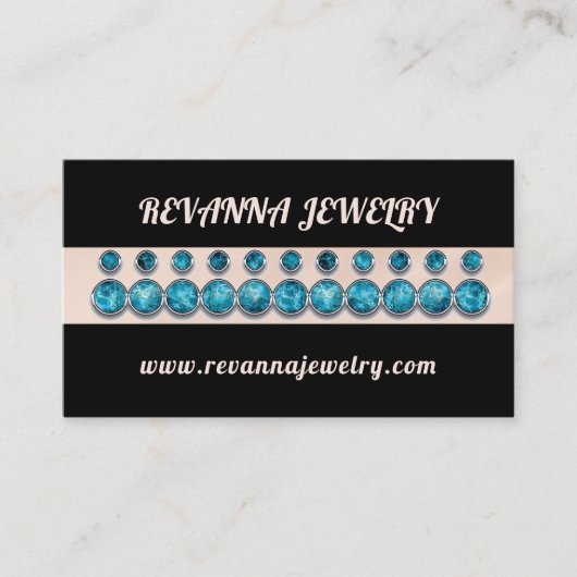 Carte De Visite Bijoux Gemologiste Vente de bijoux (Devant)