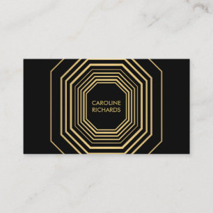 Carte De Visite Bijoux Glam Deco Design Mode Boutique No 1