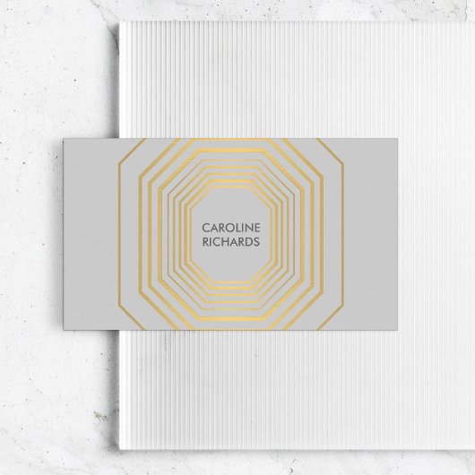 Carte De Visite Bijoux Glam Deco Design Mode Boutique No 5