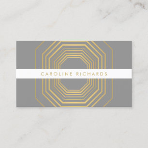 Carte De Visite Bijoux Glam Deco Design Mode Boutique No 9
