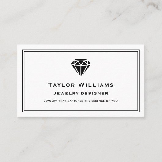 Carte De Visite Bijoux joaillerie Precier joaillerie en pierre (Devant)