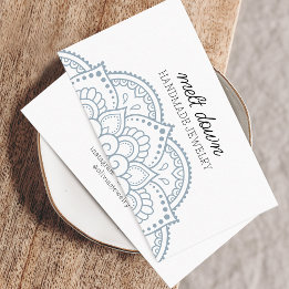 Carte De Visite Bijoux Mandala Modernes