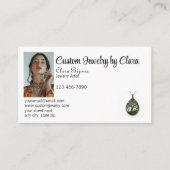 Carte De Visite Bijoux personnalisés (Devant)