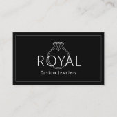 Carte De Visite Bijoux sur mesure, Réparation de bijoux, Boutique, (Devant)