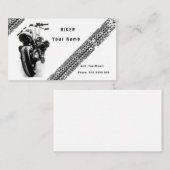 Carte De Visite Biker (Devant / Derrière)