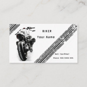 Carte De Visite Biker