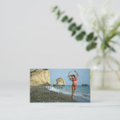 Carte De Visite Bikini Model Dancing Thunder_Cove (Debout devant)