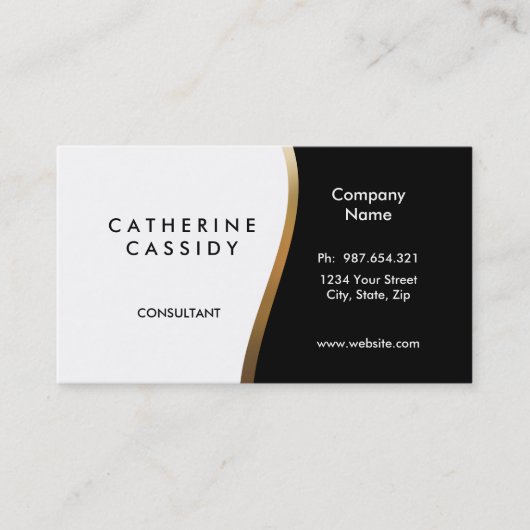 Carte de visite bilatéral (Devant)