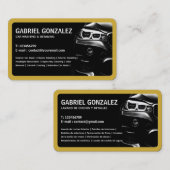 Carte de visite bilingue pour la préparation autom (Devant / Derrière)