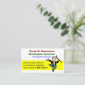 Carte De Visite Bill Gates (Debout devant)