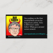 Carte De Visite Bill Gates (Dos)