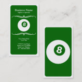 Carte De Visite billard mod (Devant / Derrière)