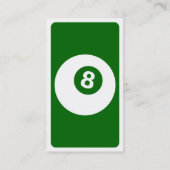 Carte De Visite billard mod (Dos)