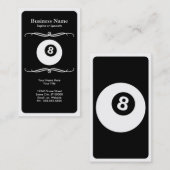 Carte De Visite billards de mod (Devant / Derrière)