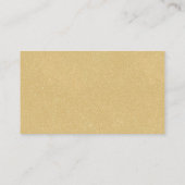 Carte De Visite Billet de billet Gold Mariage Drink (Dos)