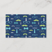 Carte De Visite Billet de rabat, Baby shower de Cravate de chaudiè (Dos)