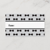 Carte De Visite Billet Petit Déchet À Déchets, Tuxedo (Dos)