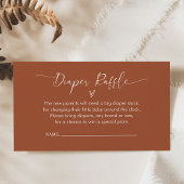 Carte De Visite Billet simple roulette rousse